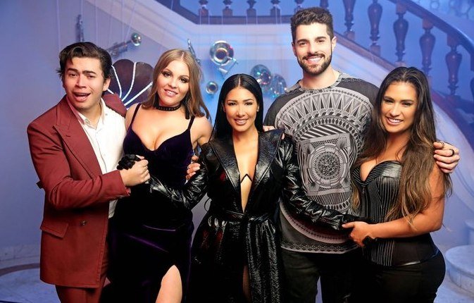 Whindersson Nunes, Luísa Sonza, Alok, Simone e Simaria / Créditos: reprodução